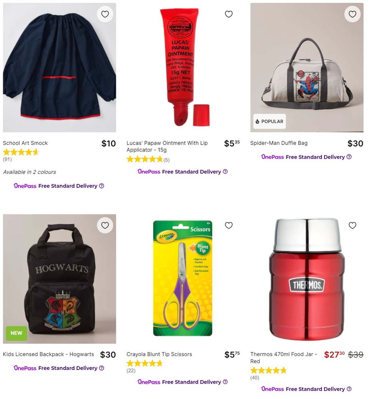 Target Catalogues from 4 January