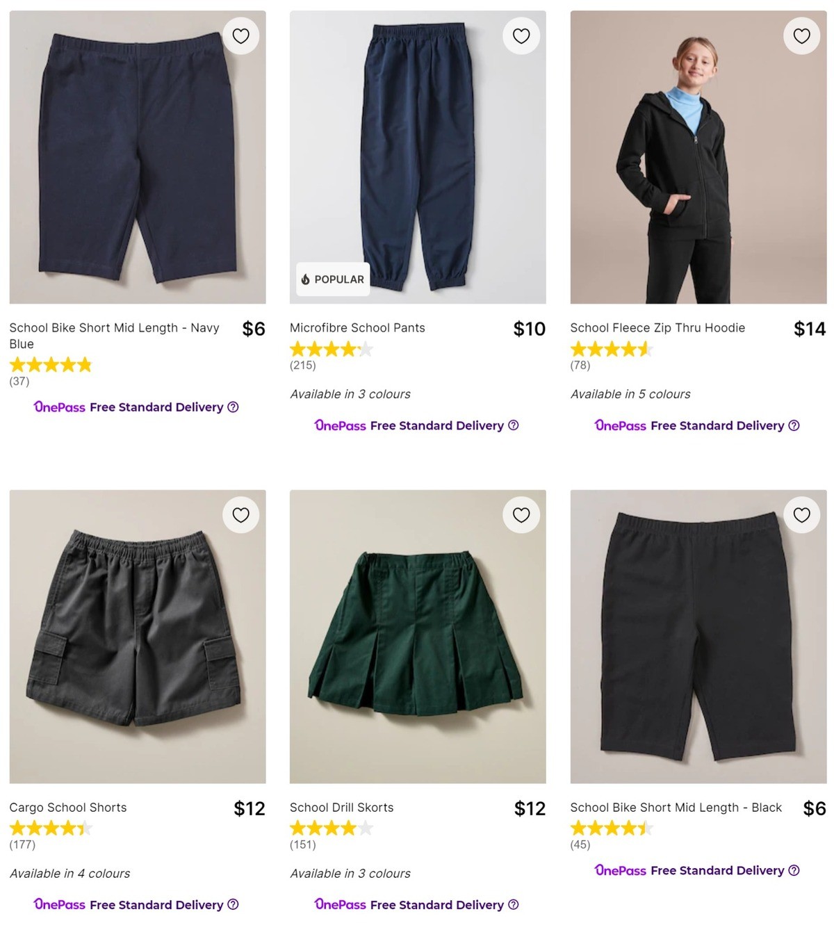 Target Catalogues from 4 January