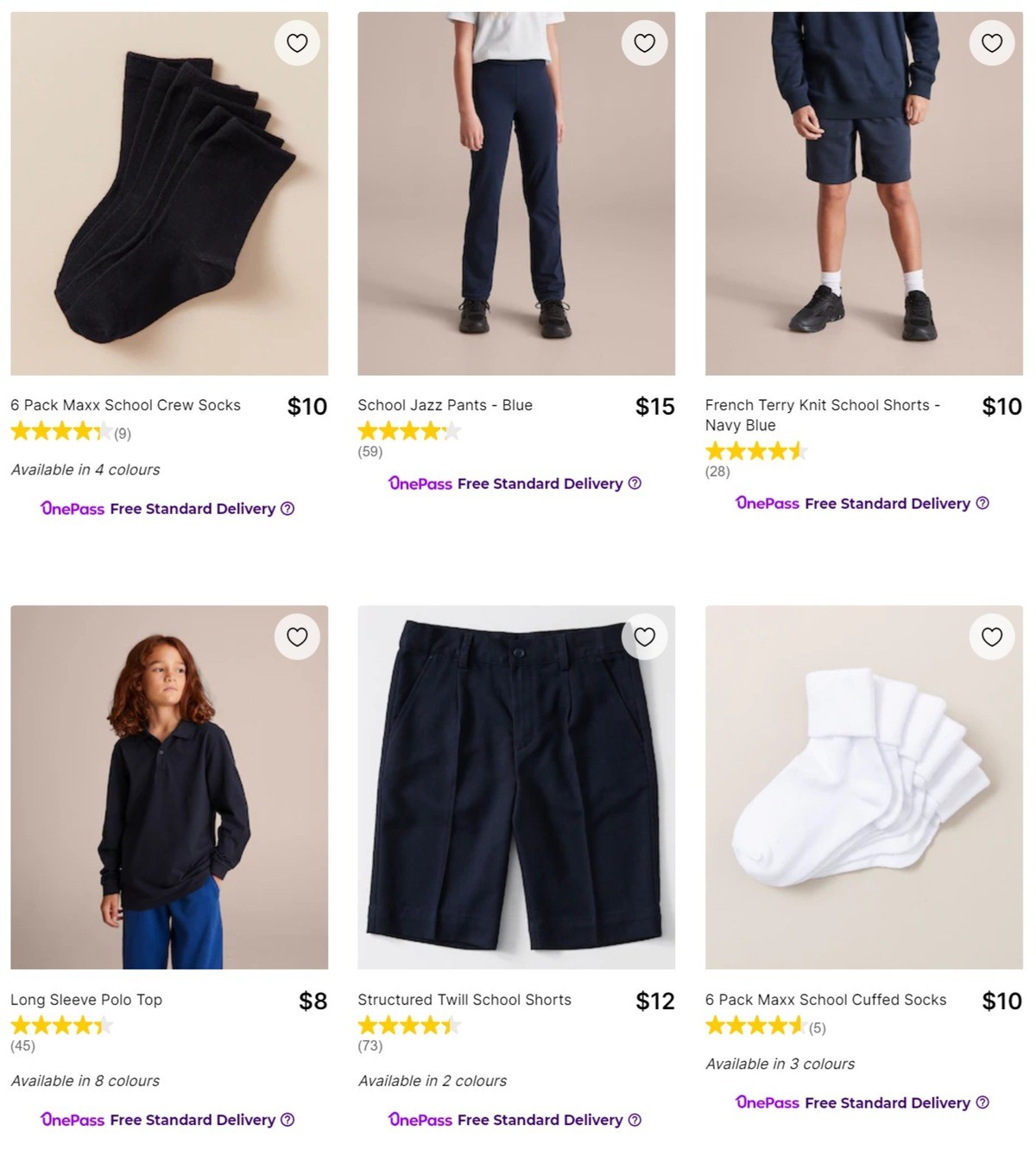 Target Catalogues from 4 January