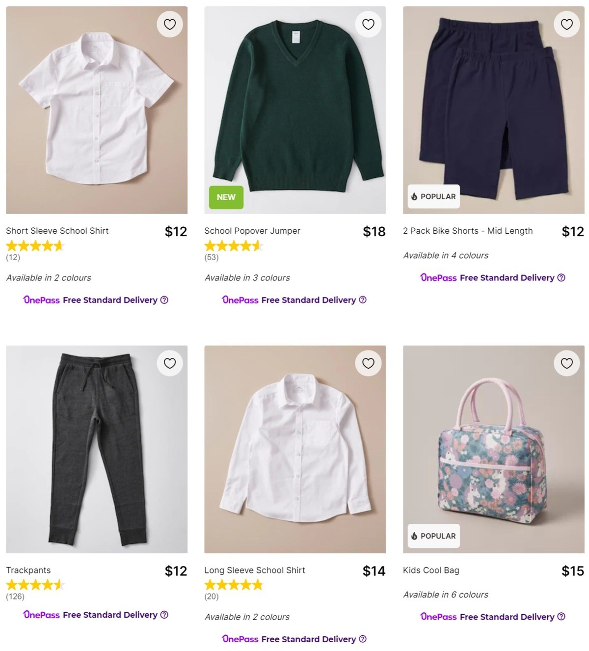 Target Catalogues from 4 January