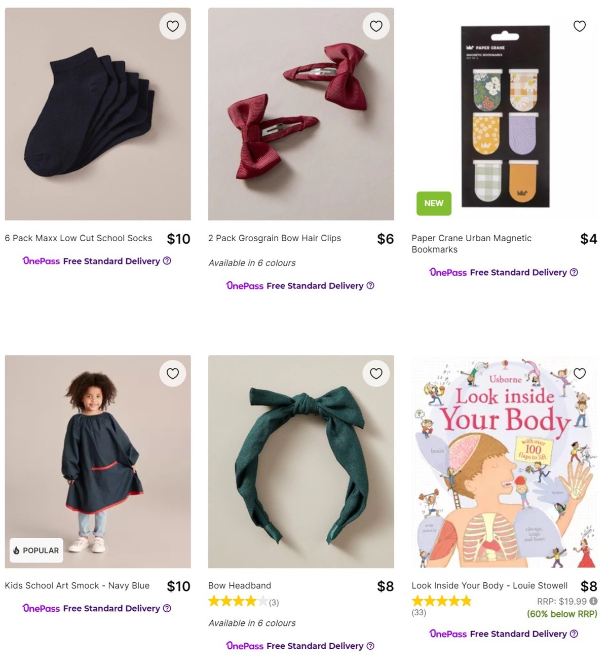 Target Catalogues from 4 January