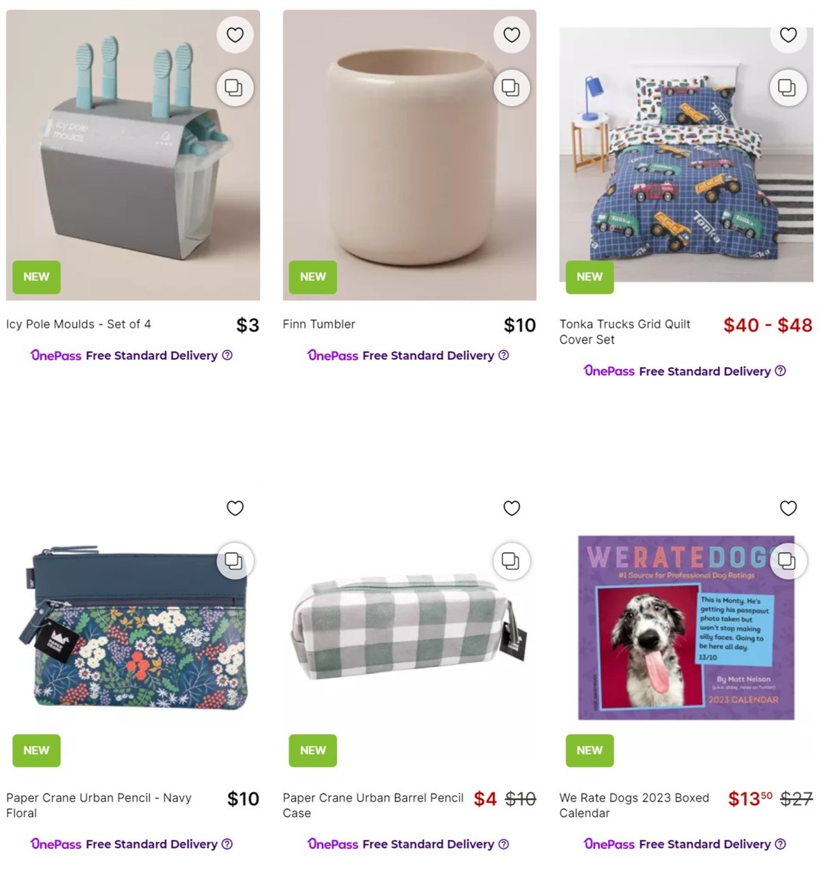 Target Catalogues from 20 January