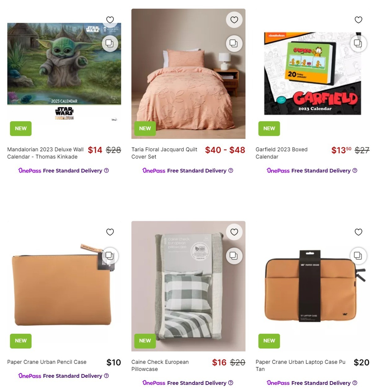 Target Catalogues from 20 January