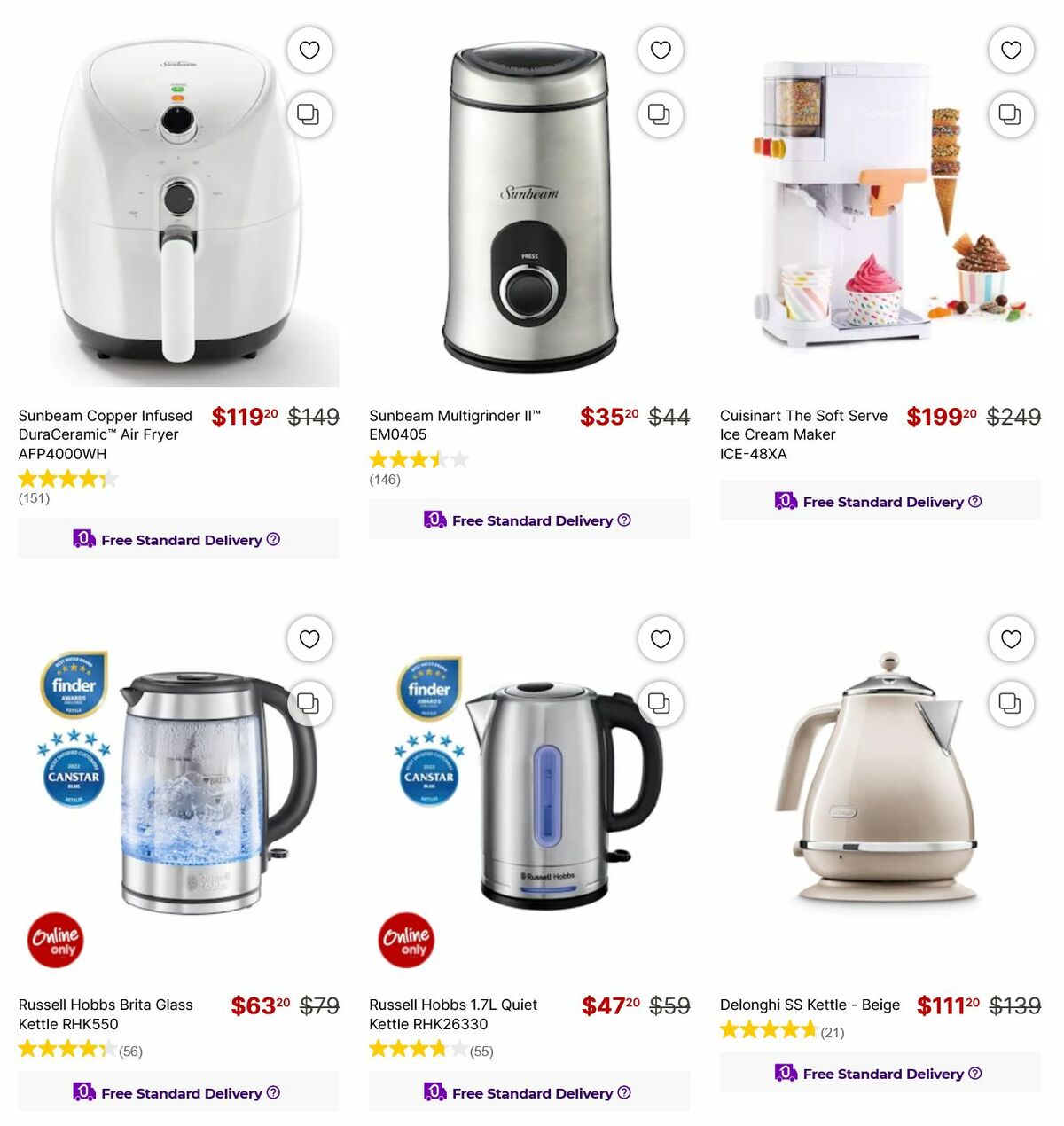 Target Catalogues from 21 March