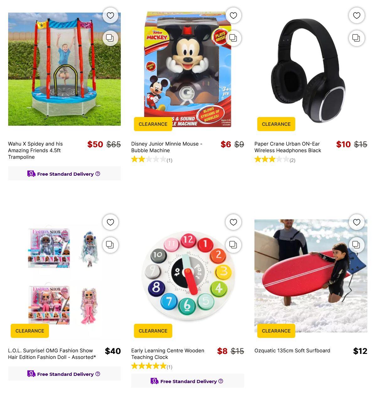 Target Catalogues from 30 March