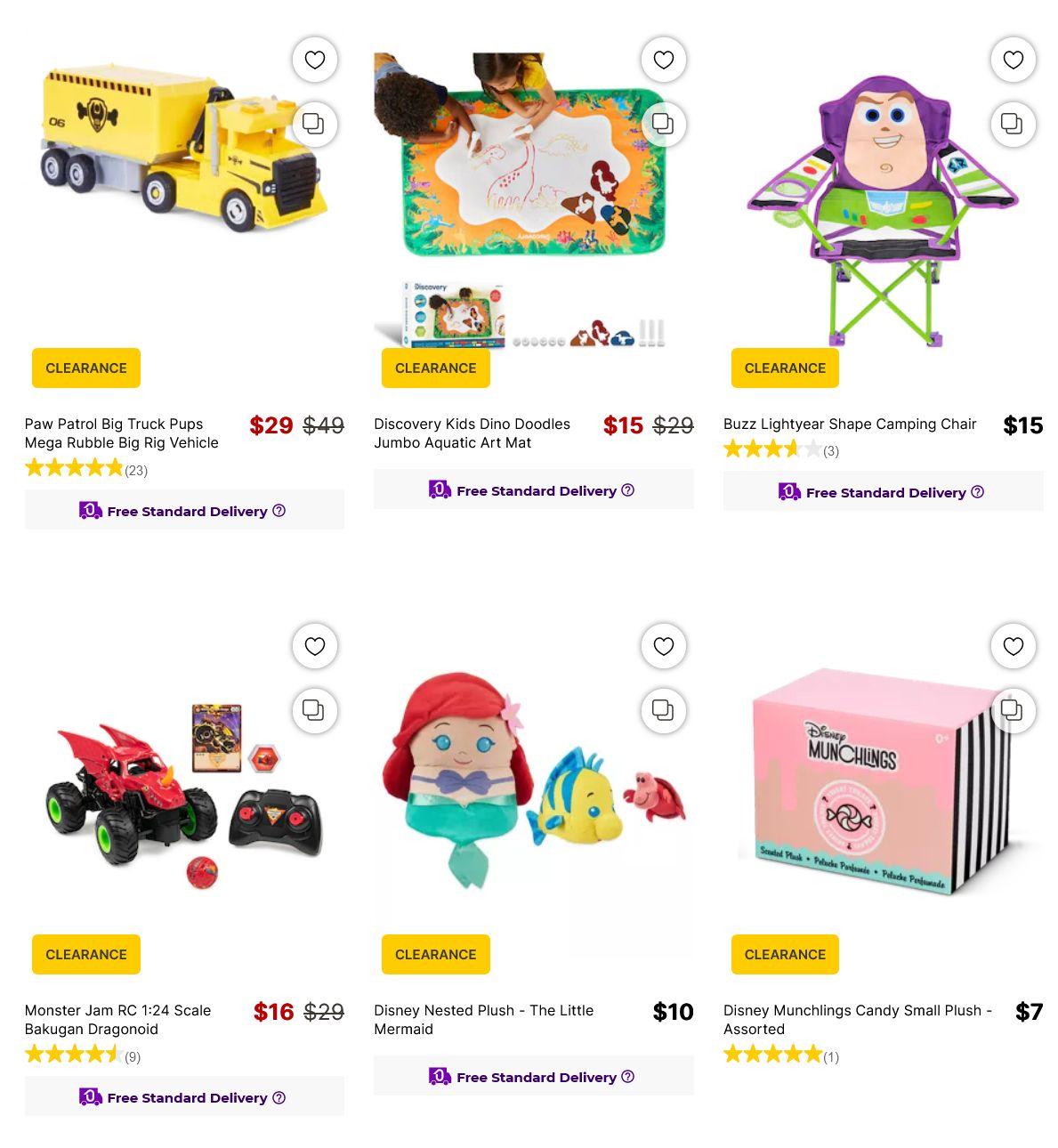 Target Catalogues from 30 March