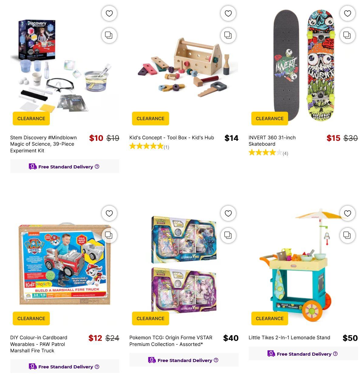 Target Catalogues from 30 March