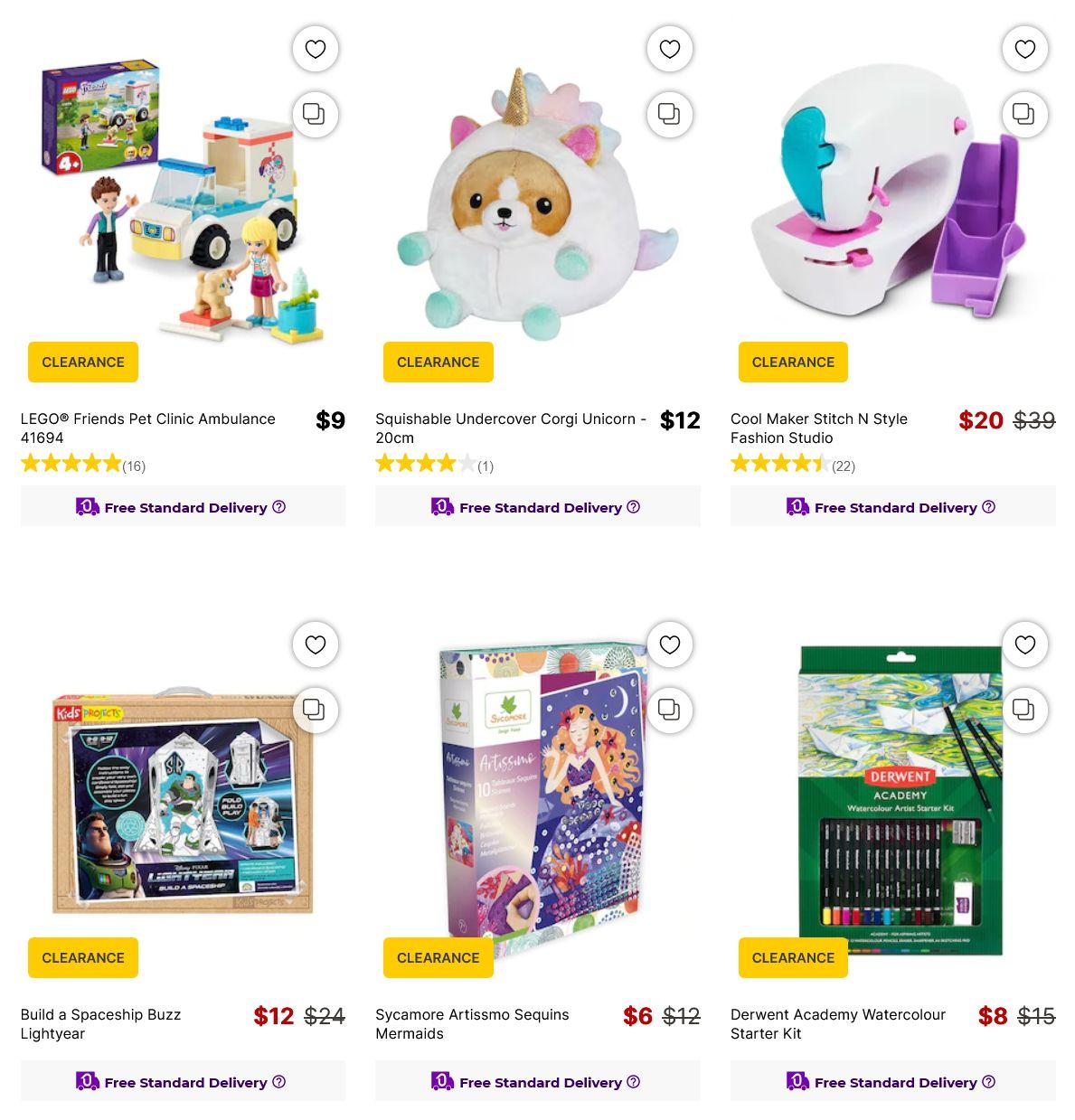 Target Catalogues from 30 March