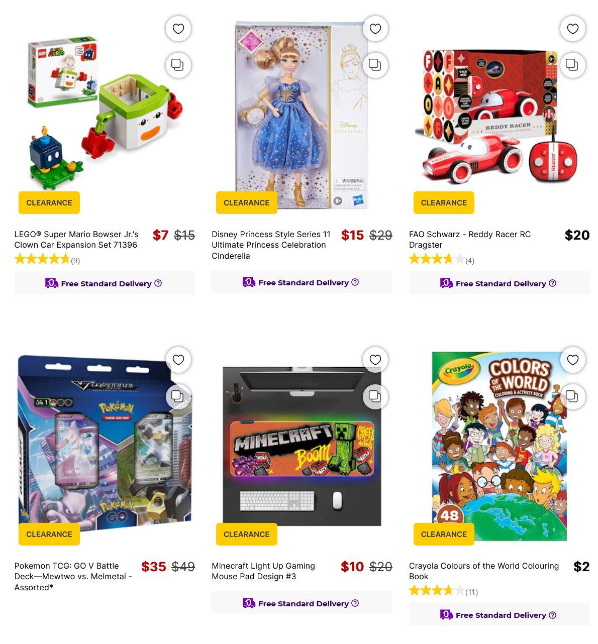 Target Catalogues from 30 March