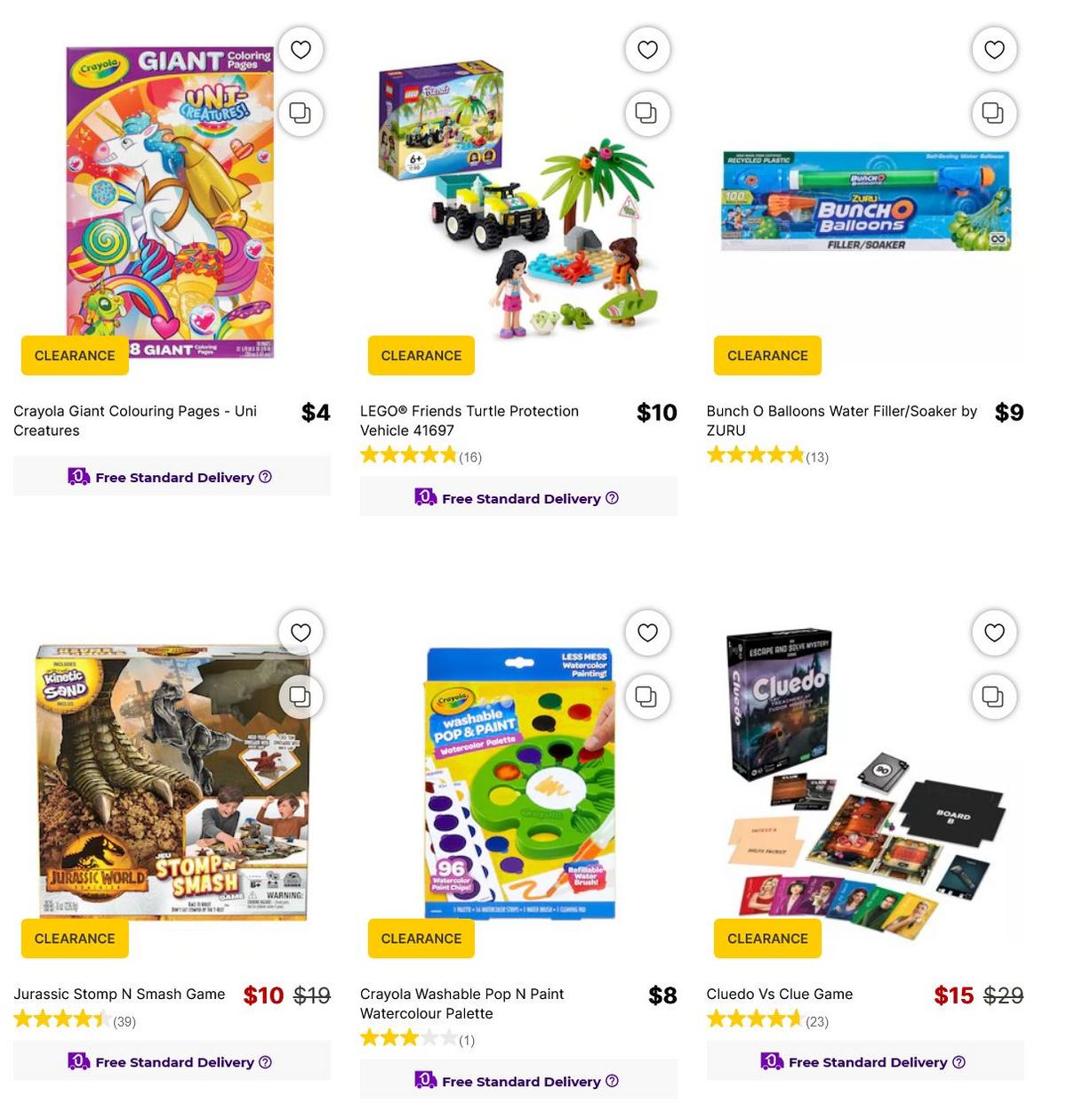 Target Catalogues from 30 March