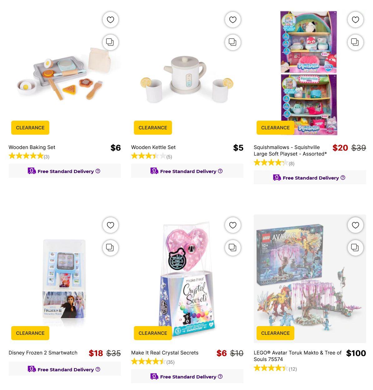 Target Catalogues from 30 March