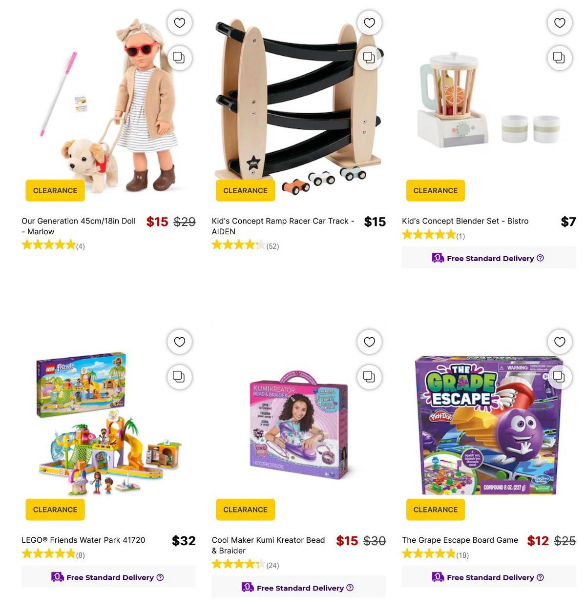 Target Catalogues from 30 March