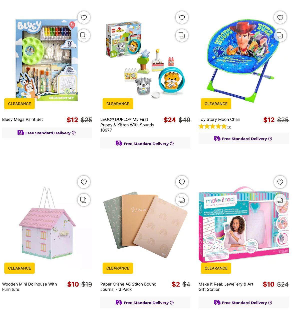Target Catalogues from 30 March