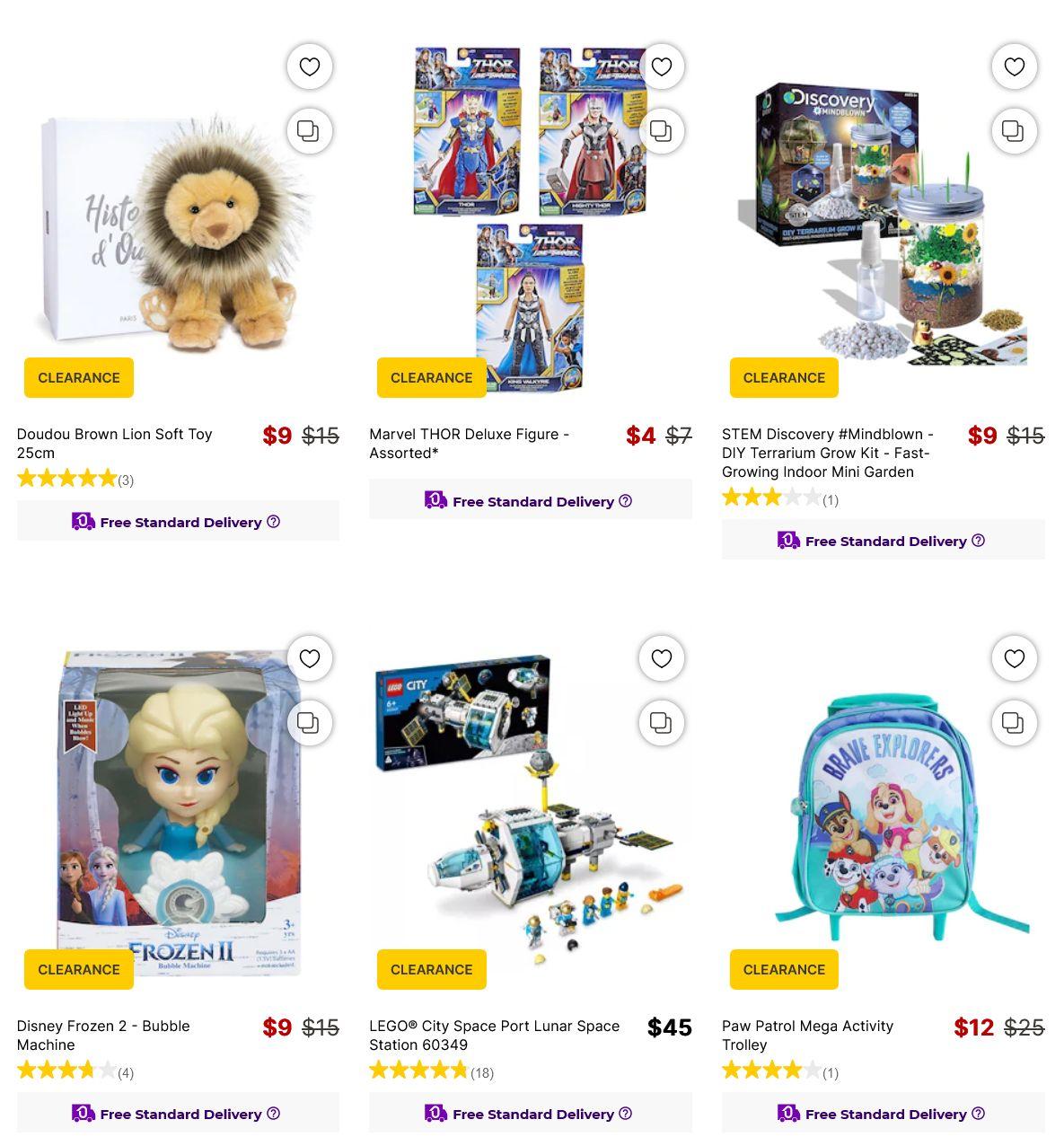 Target Catalogues from 30 March