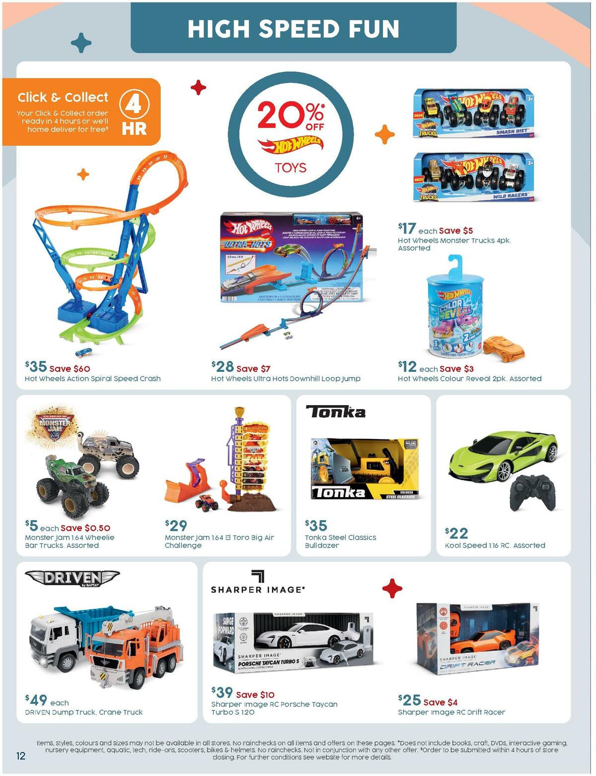 Target Catalogues from 3 April