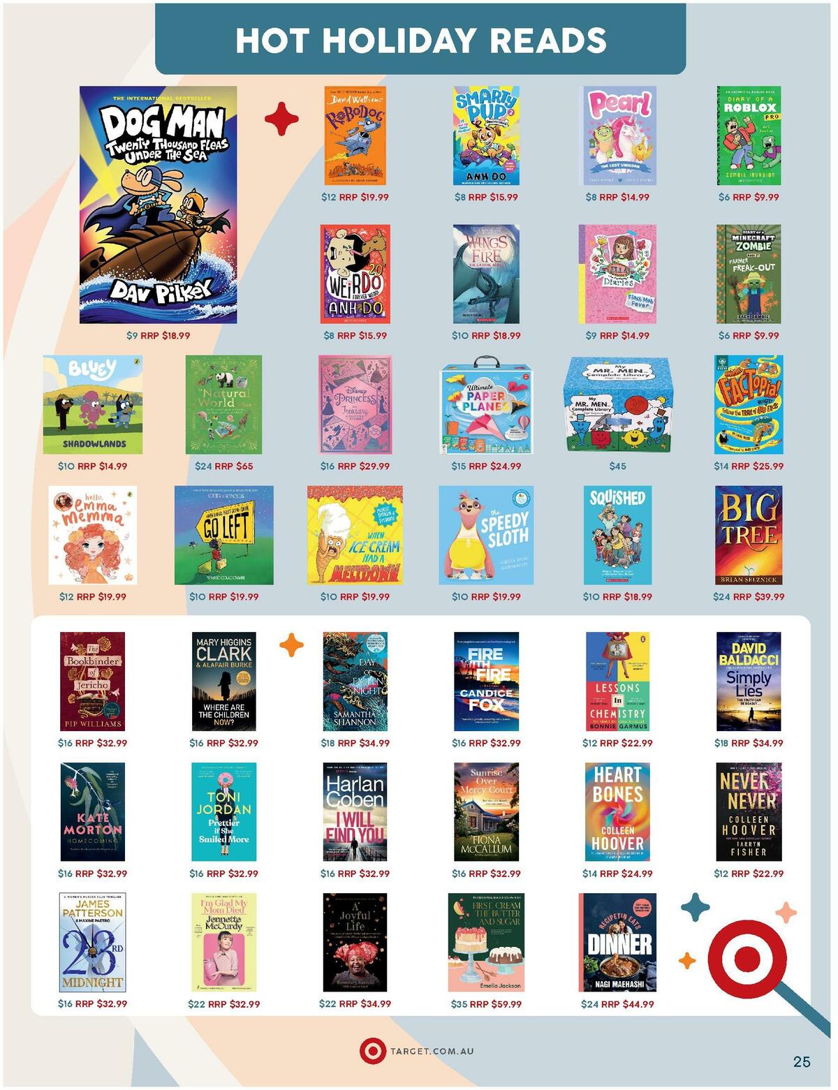 Target Catalogues from 3 April