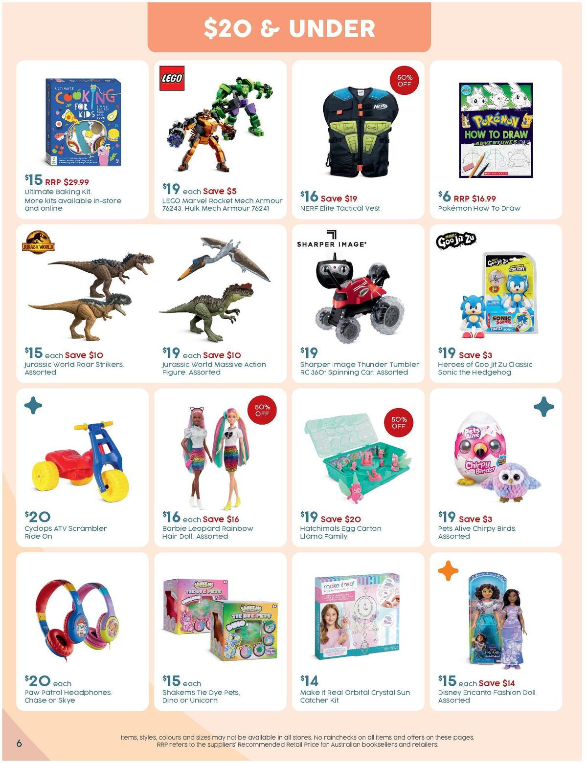 Target Catalogues from 3 April