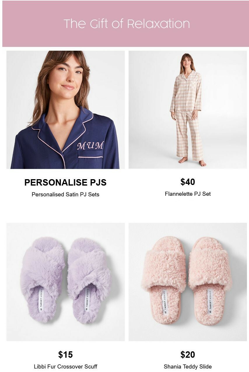 Target Catalogues from 22 April