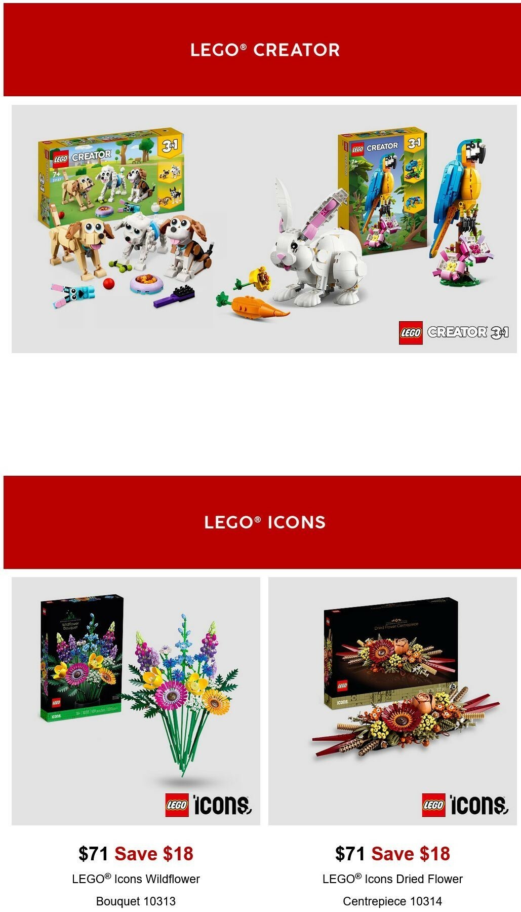 Target Catalogues from 12 May