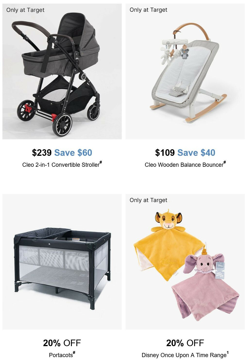 Target Catalogues from 22 May