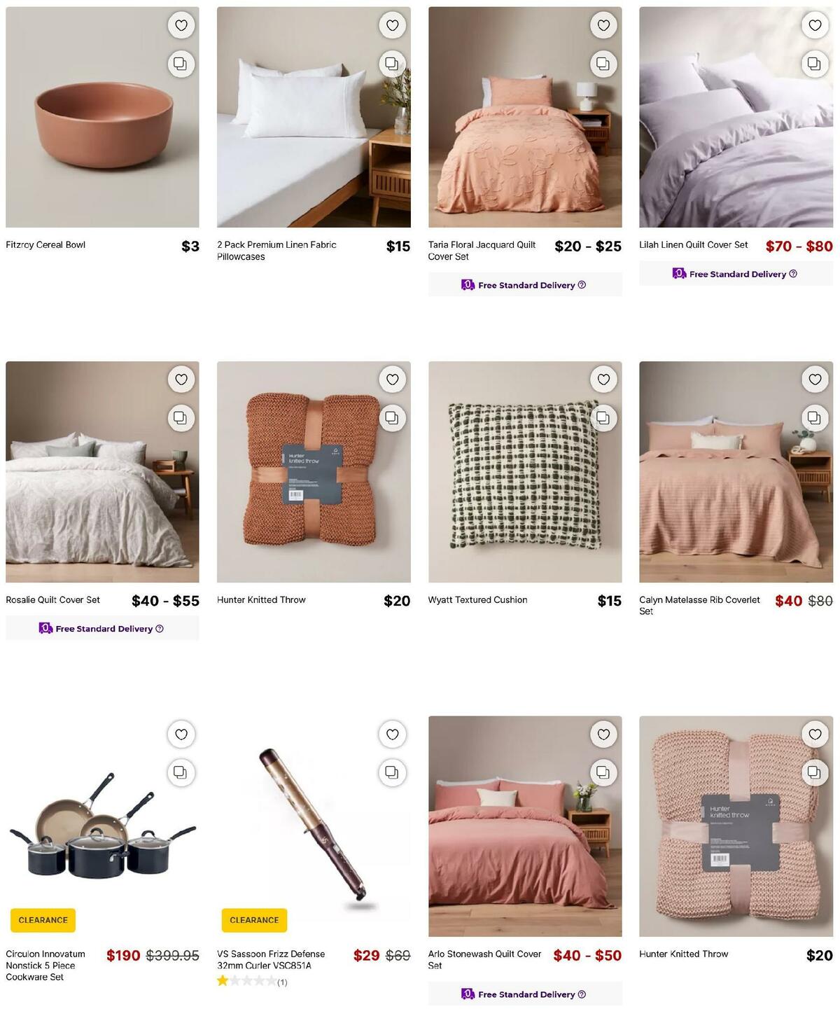 Target Catalogues from 5 June