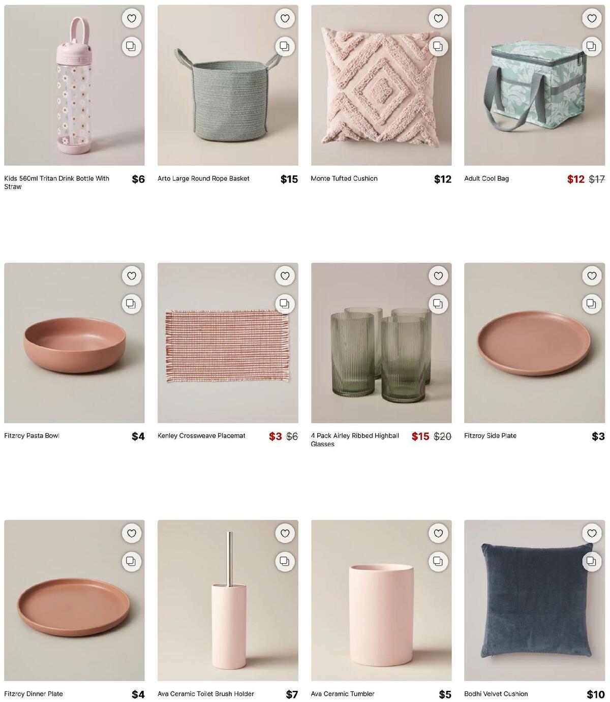 Target Catalogues from 5 June