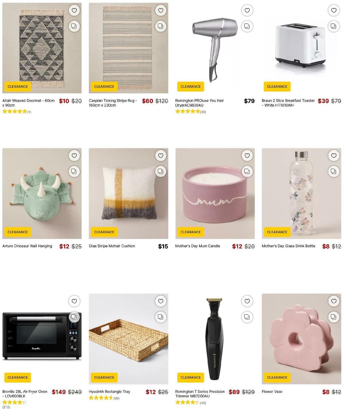 Target Catalogues from 5 June