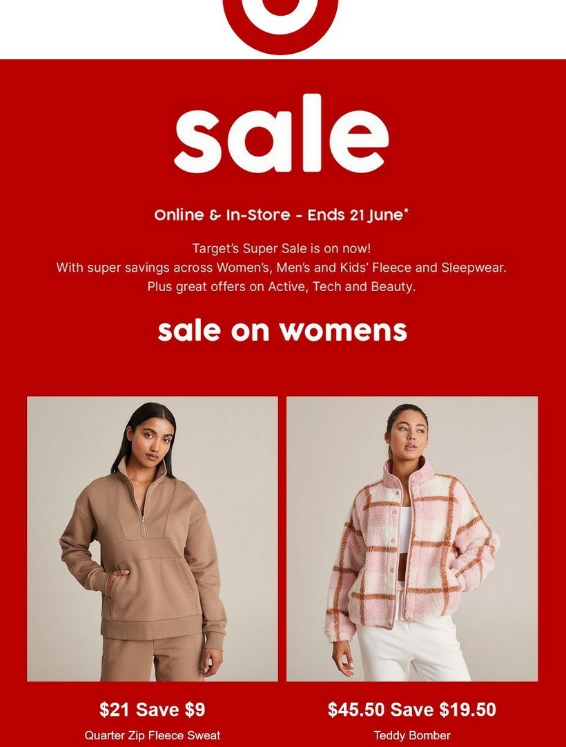 Target Catalogues from 9 June