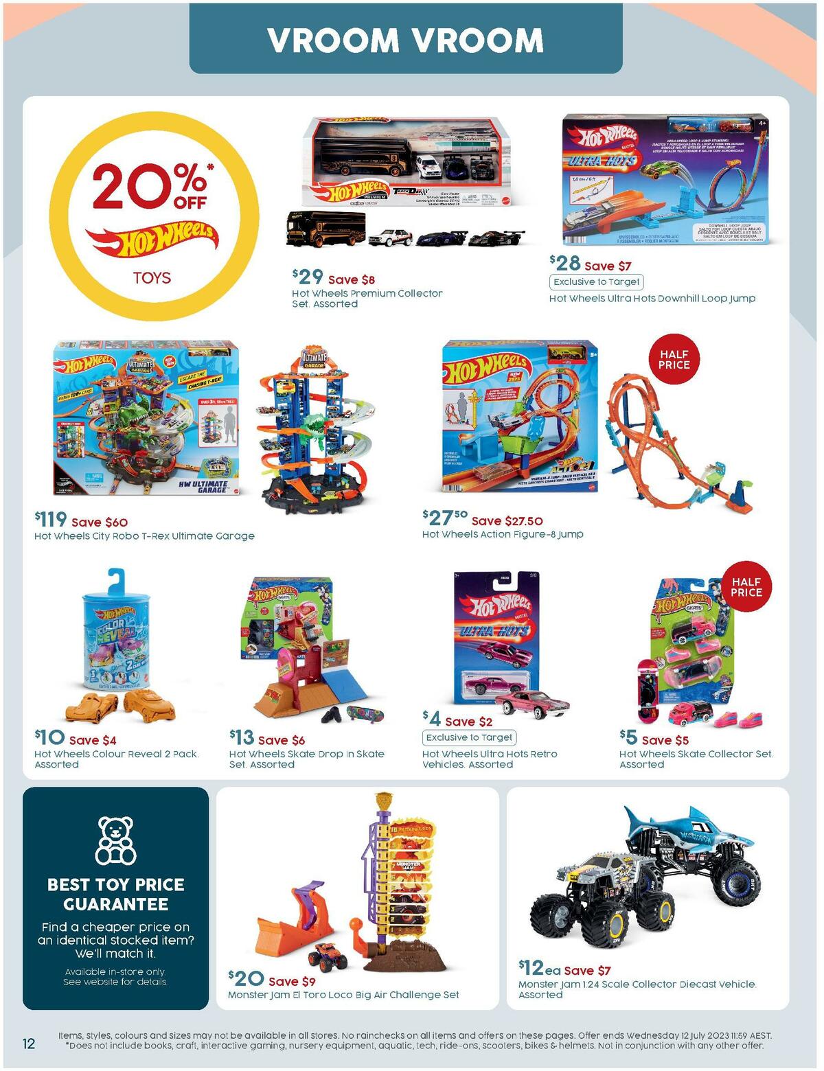 Target Catalogues from 22 June