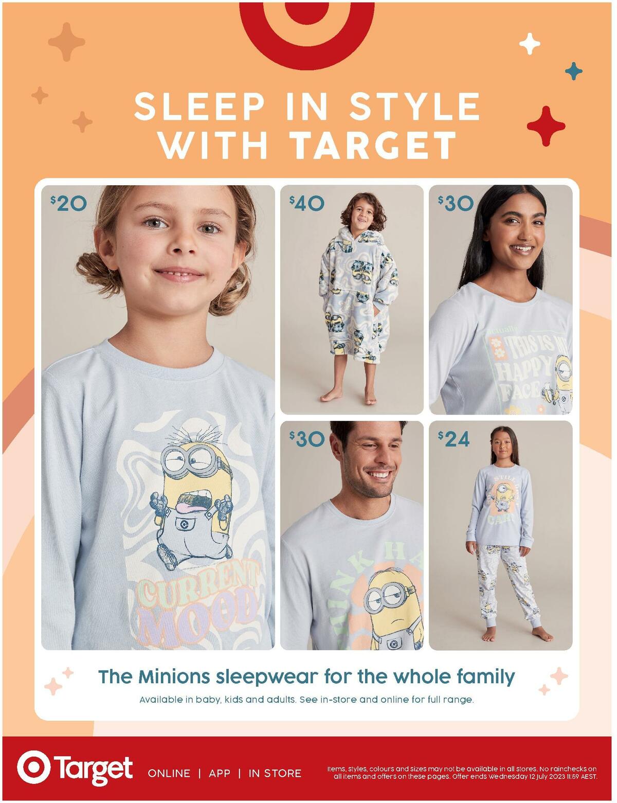 Target Catalogues from 22 June