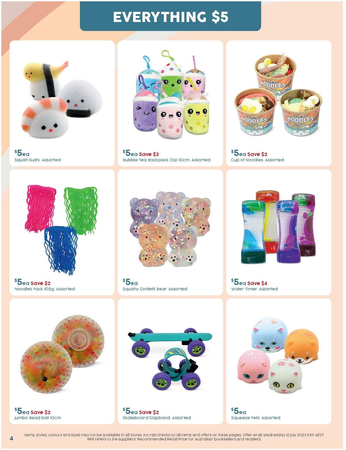 Target Catalogues from 22 June