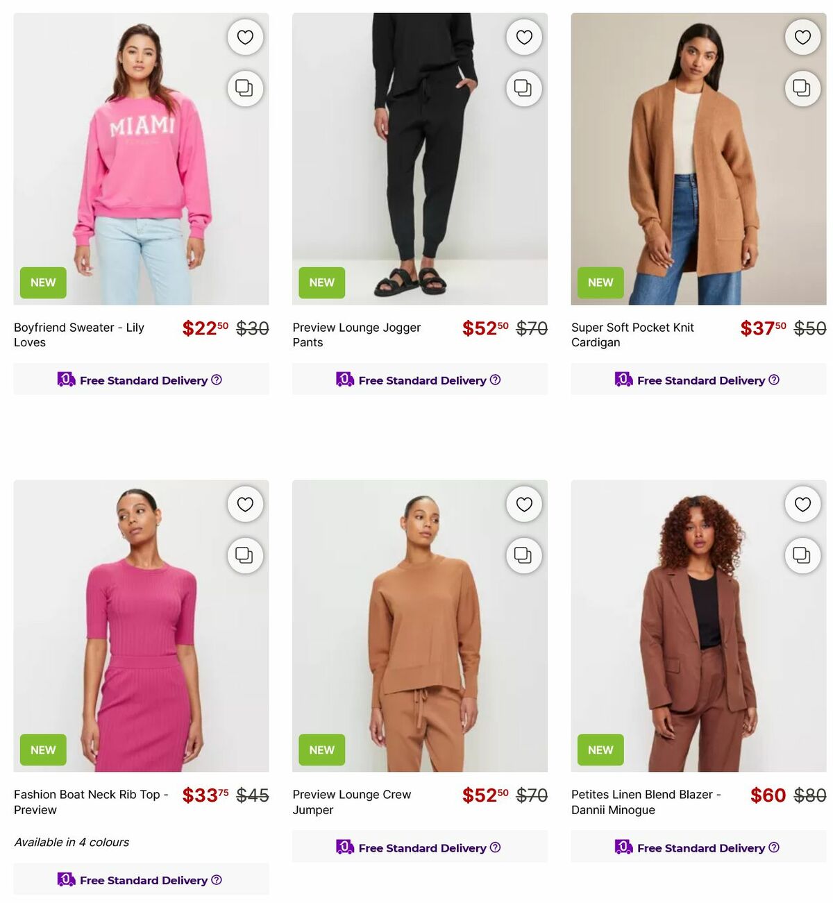 Target Catalogues from 13 July