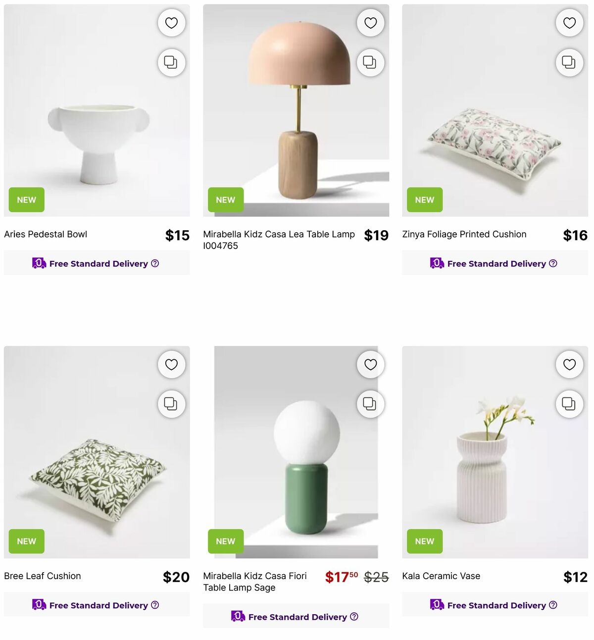 Target Catalogues from 24 July