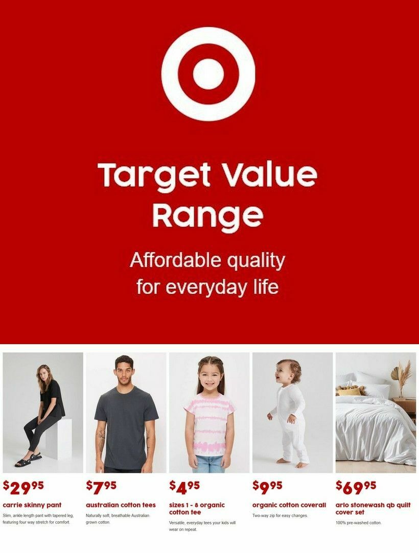 Target Catalogues from 18 August
