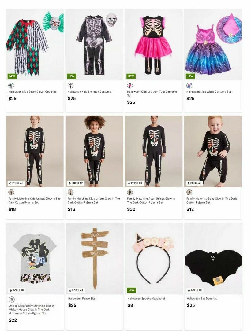 Target Catalogues from 3 October