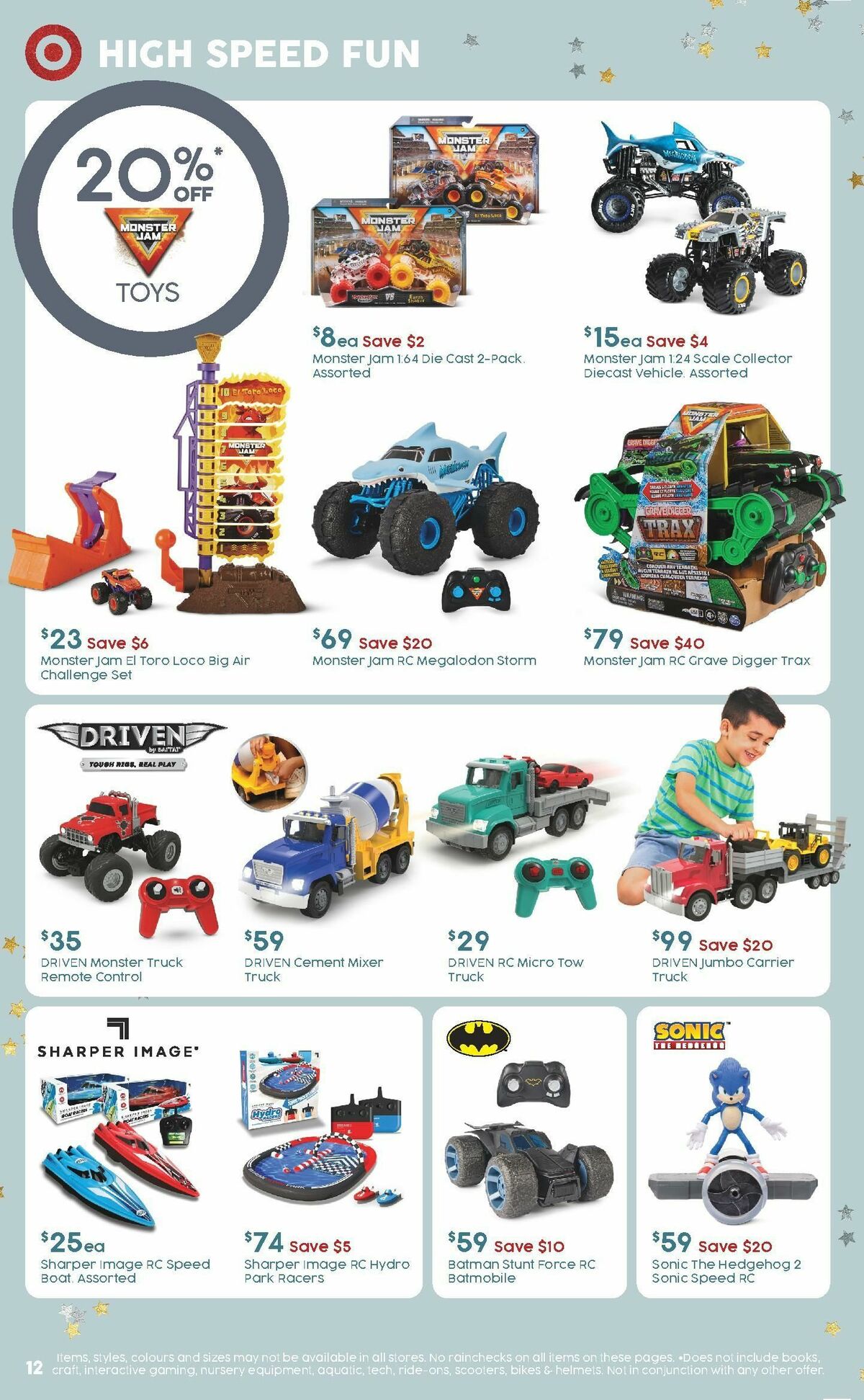Target Catalogues from 2 November