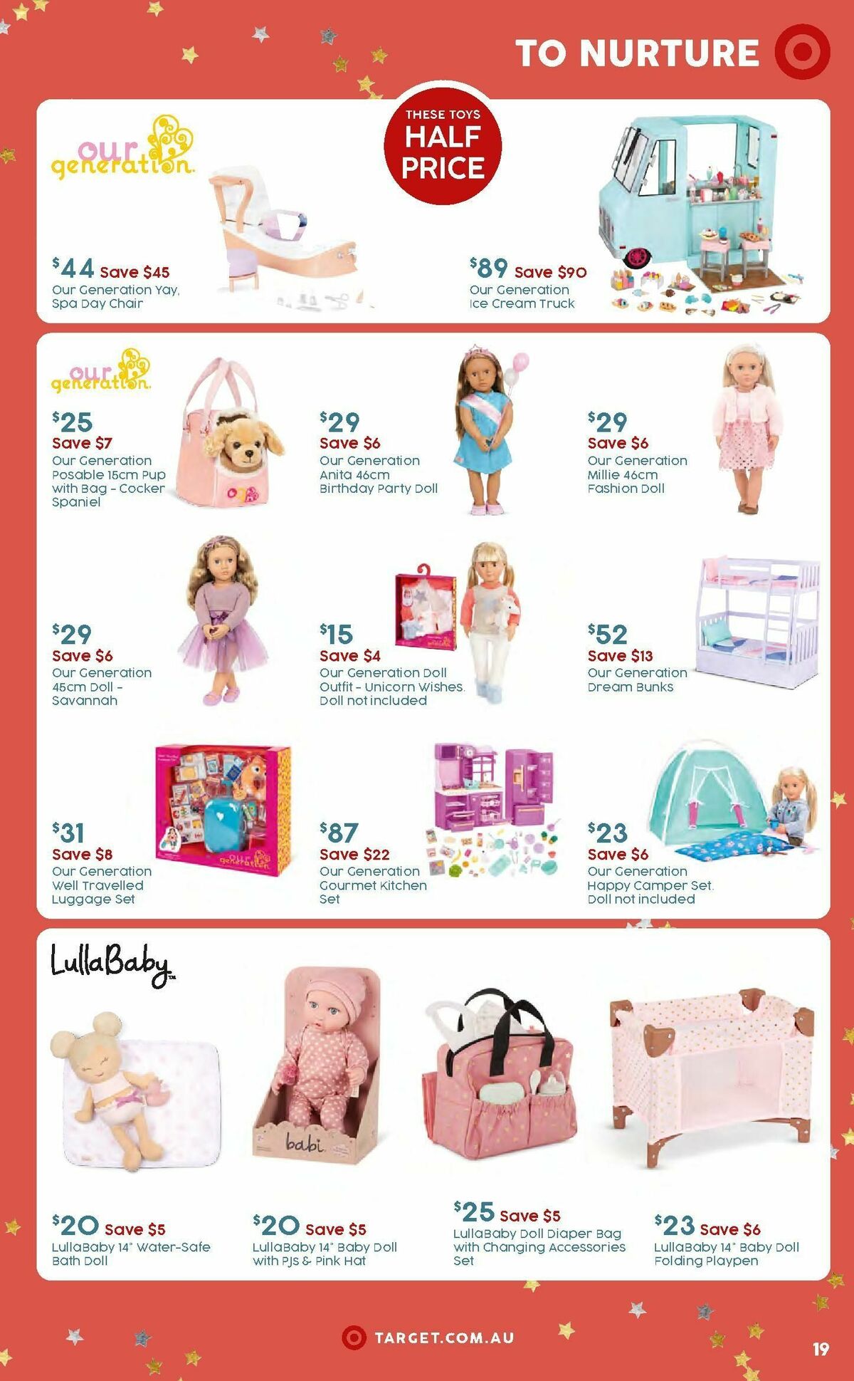 Target Catalogues from 7 December