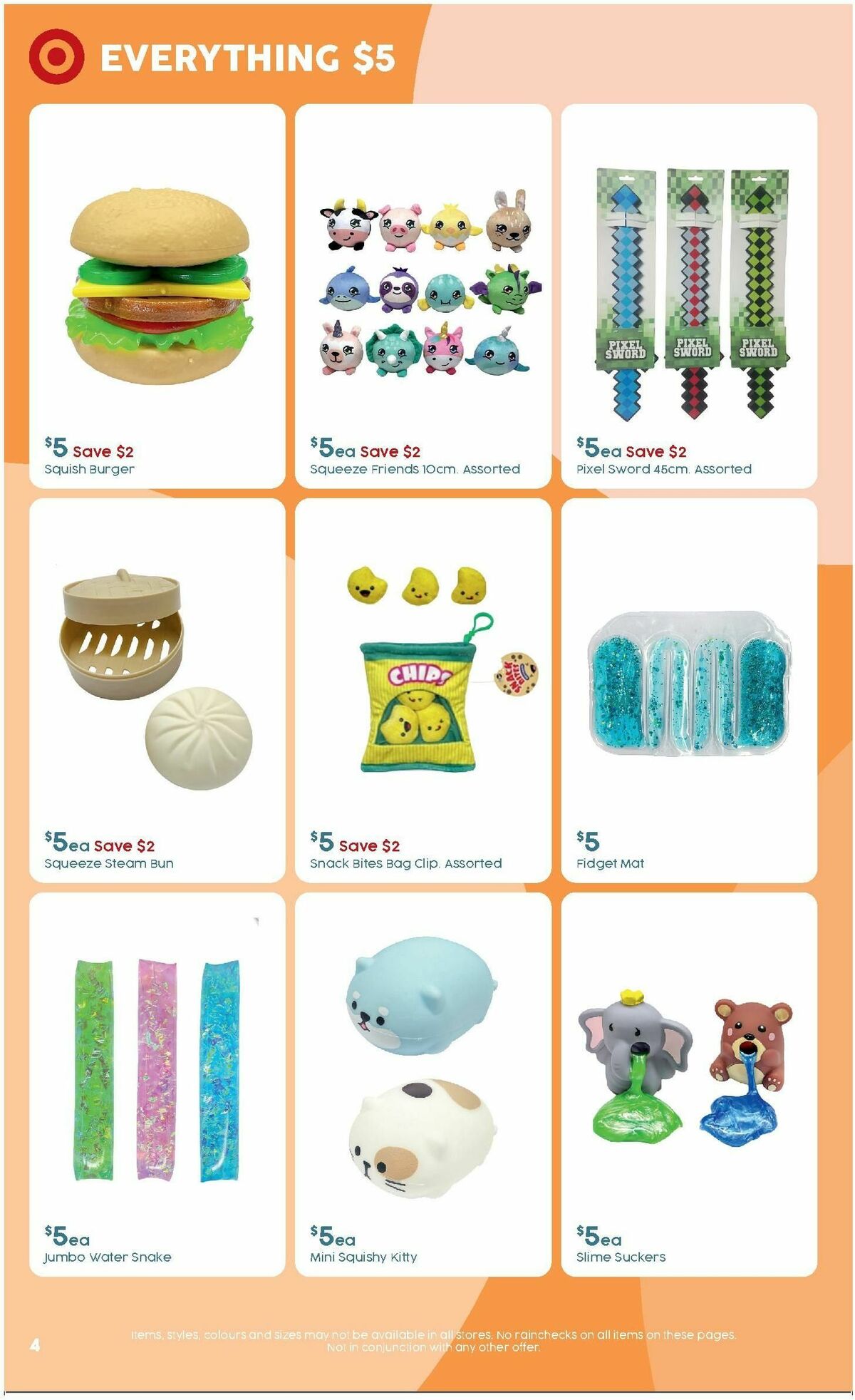 Target Catalogues from 25 March
