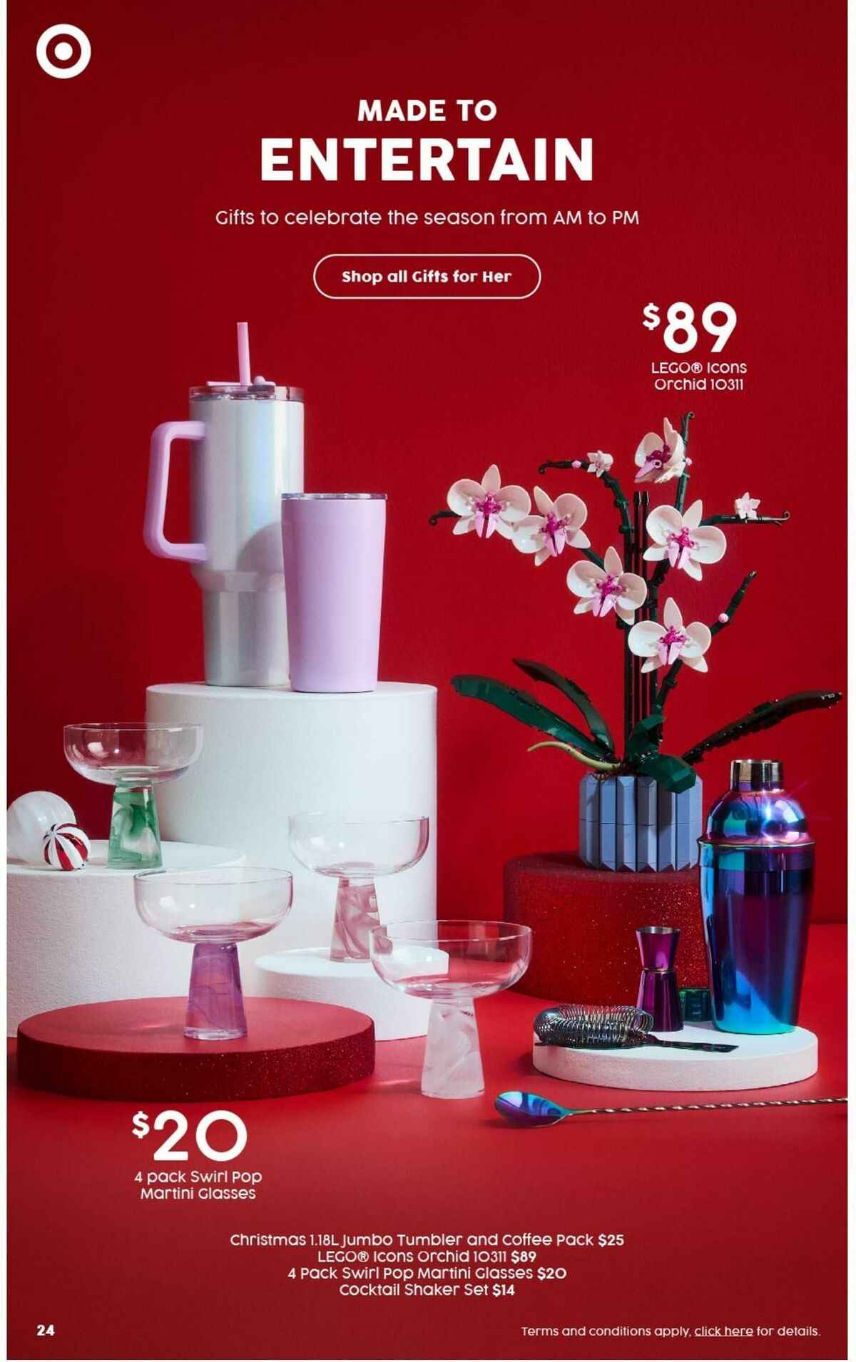 Target Catalogues from 24 October