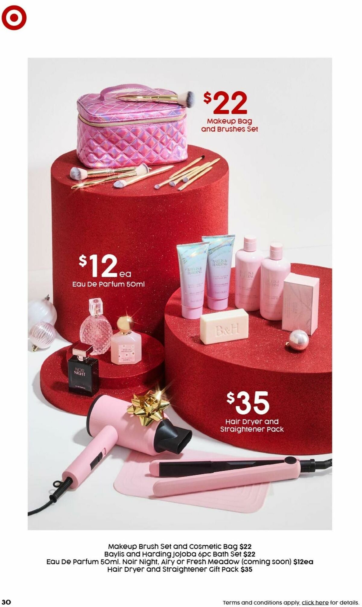Target Catalogues from 24 October