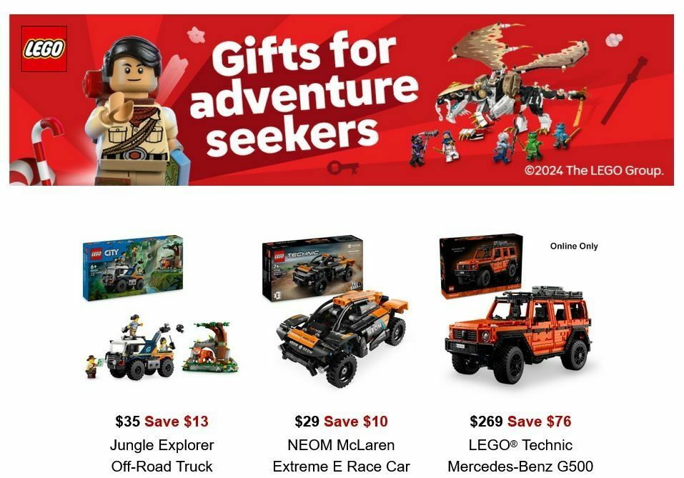 Target LEGO gifting guide Catalogues from 7 December