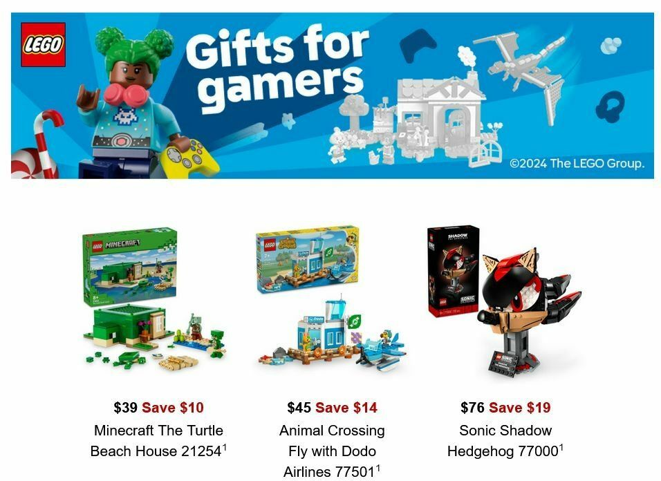 Target LEGO gifting guide Catalogues from 7 December