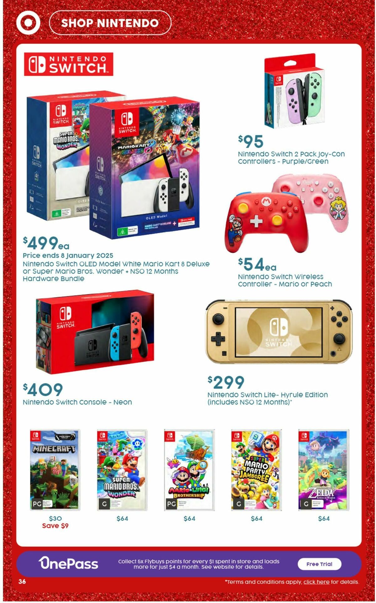 Target Catalogues from 12 December