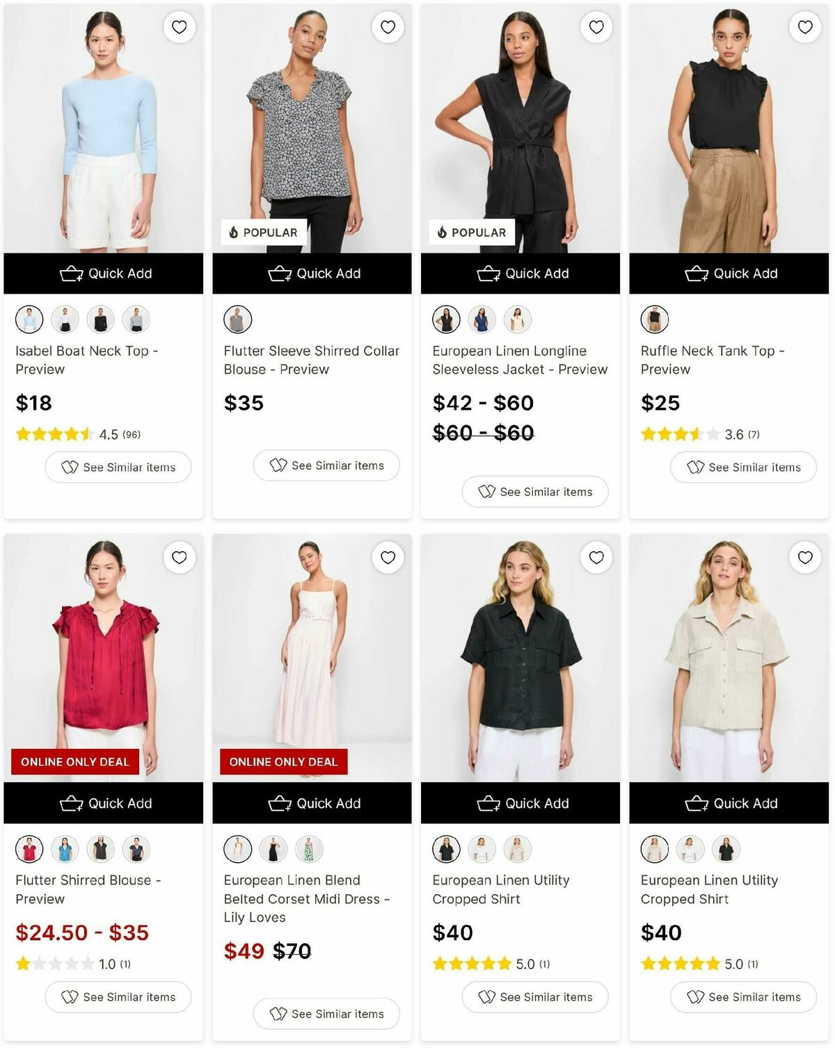 Target Catalogues from 14 February