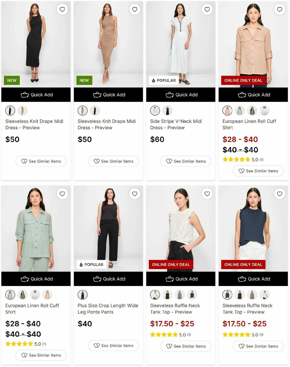 Target Catalogues from 14 February