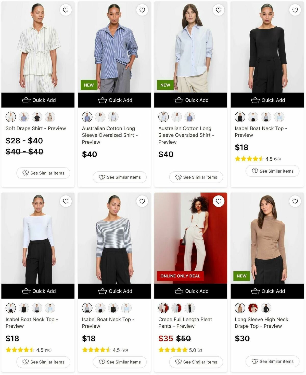 Target Catalogues from 14 February