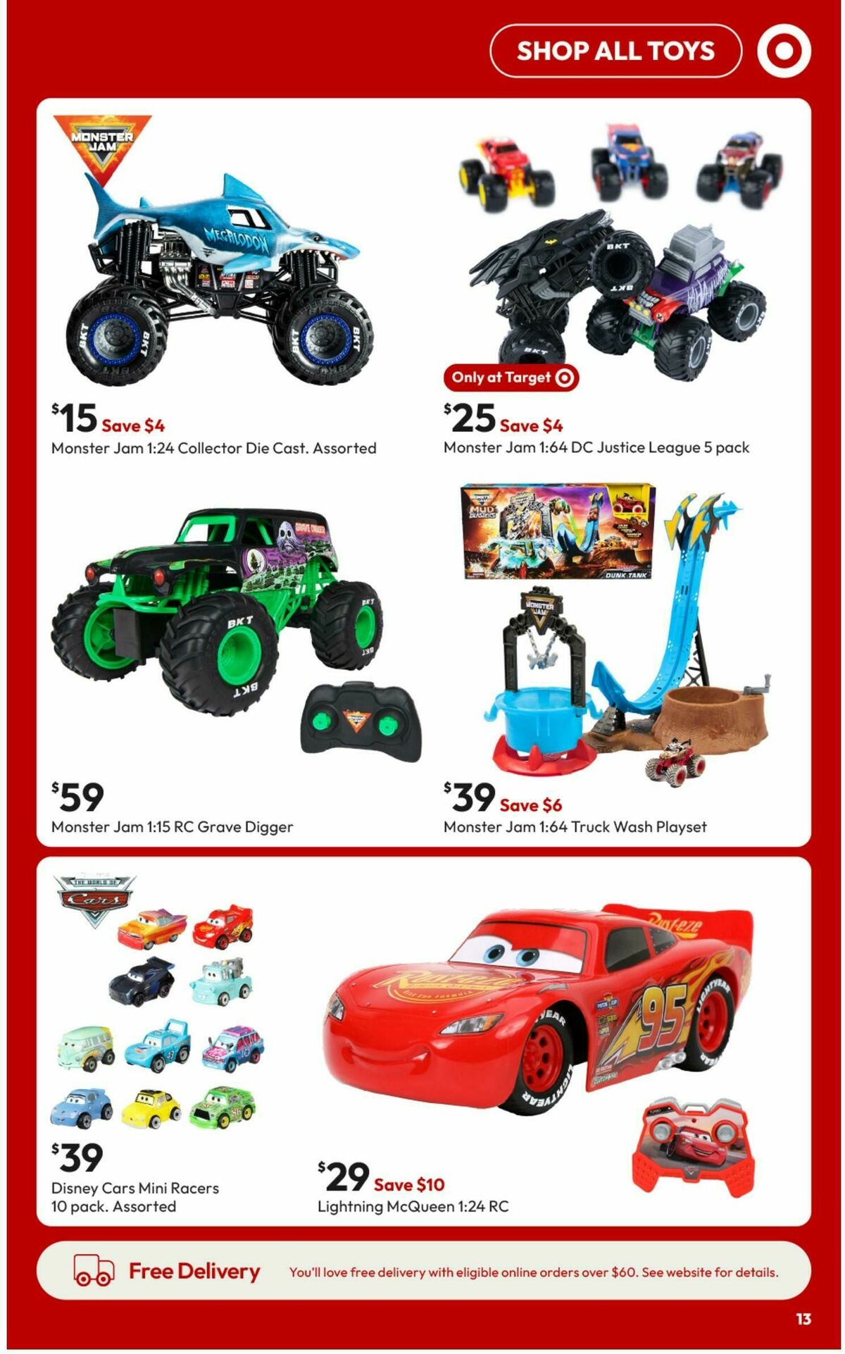 Target Catalogues from 3 April