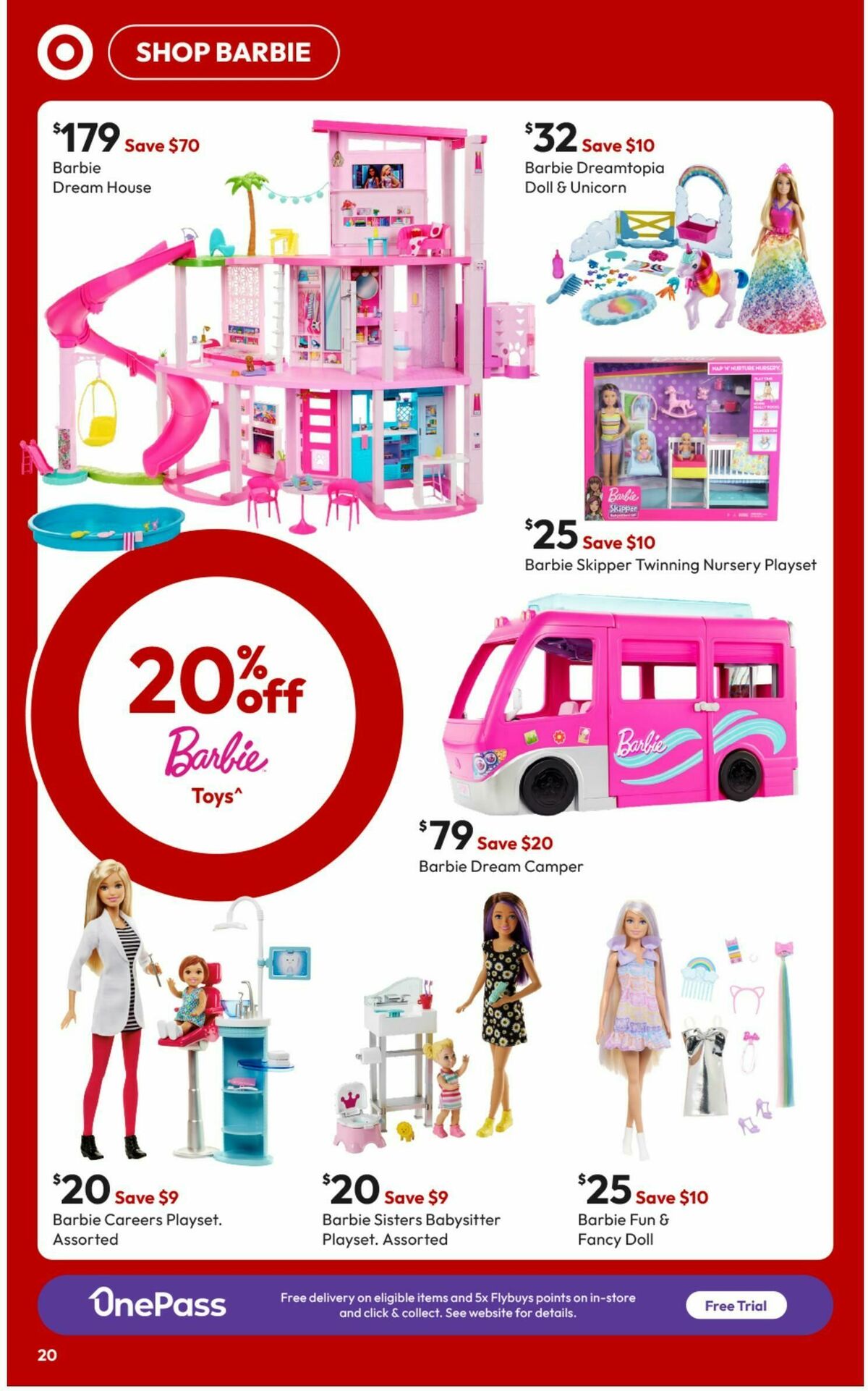 Target Catalogues from 3 April