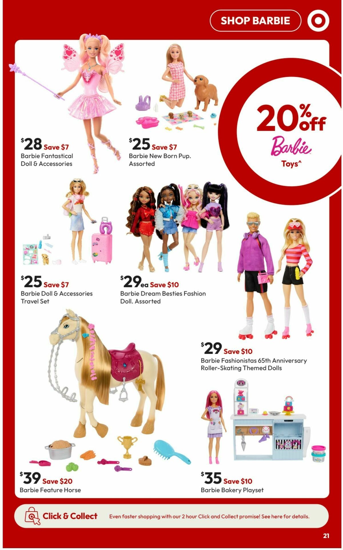 Target Catalogues from 3 April