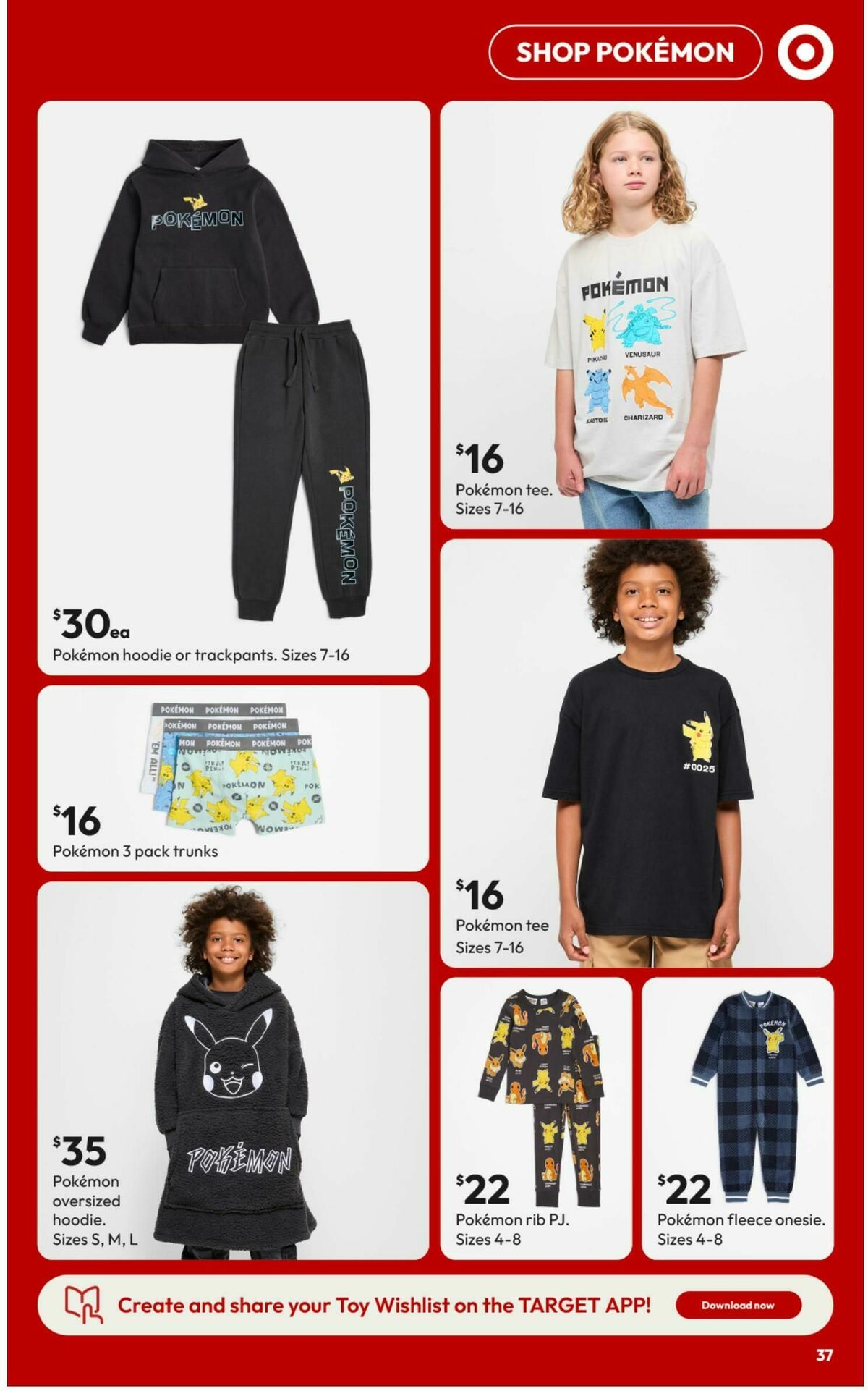 Target Catalogues from 3 April